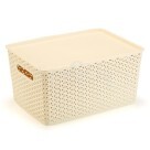 PLASNORTHON CESTO ORGANIZADOR RATTAN GRANDE