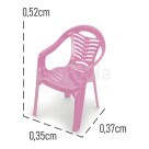 KIT 01 PLASNORTHON MESA INFANTIL + 01 POLTRONA INFANTIL