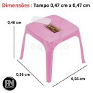 KIT 01 PLASNORTHON MESA INFANTIL + 01 POLTRONA INFANTIL