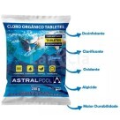 KIT 05 ASTRALPOOL CLORO PASTILHA ORGANICO 200GR + CLORADOR MARGARIDA