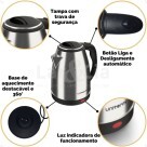 UNITERMI CHALEIRA ELETRICA ATACAMA 1,8L 110V