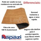 KAPAZI TAPETE DE ENTRADA FIBRA DE COCO URBAN 75X50cm