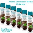 KIT 06 PURIFICADOR DE AR LEV E USE 400 ML CHOCOLATE E MENTA