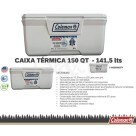 INVICTA COLEMAN CAIXA TERMICA 150 QT 142 LTS MARINE BRANCA