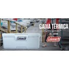 INVICTA COLEMAN CAIXA TERMICA 150 QT 142 LTS MARINE BRANCA